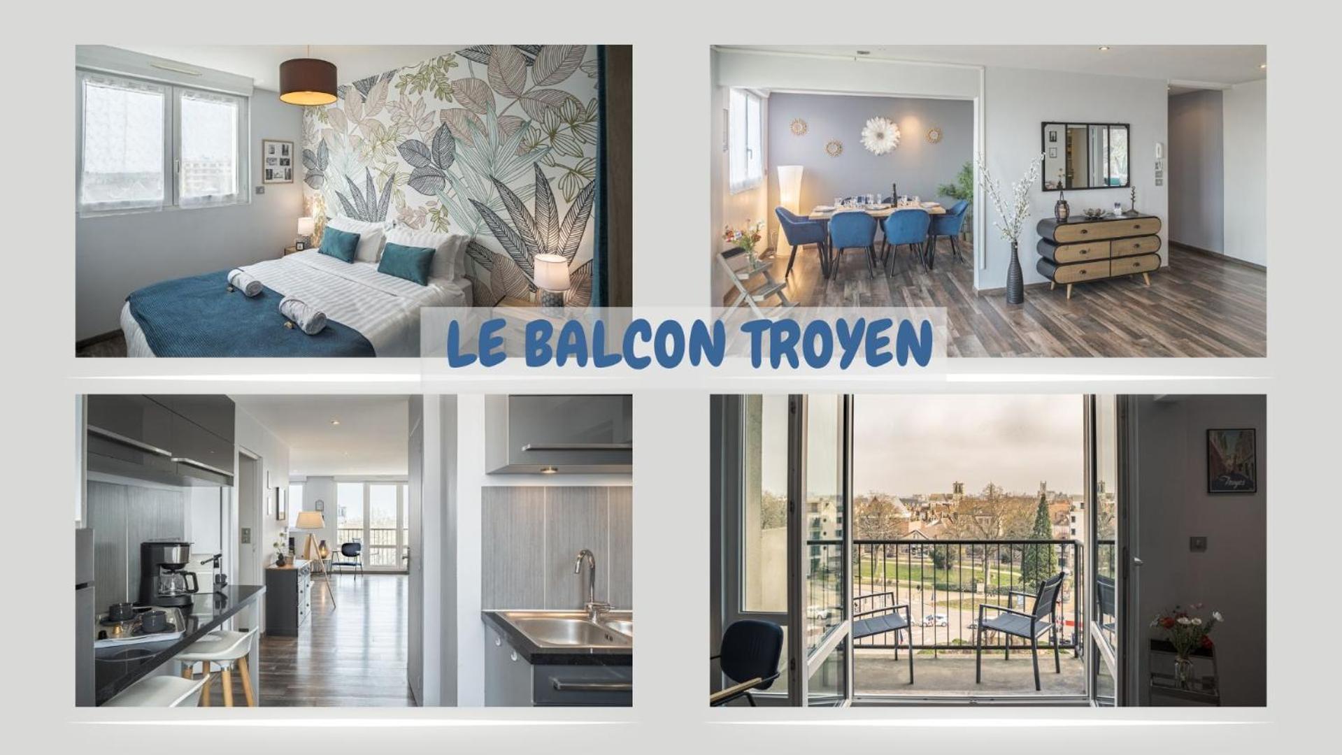 Le Balcon Troyen - Proche Hypercentre - 4 Pers. Apartment Troyes Exterior photo
